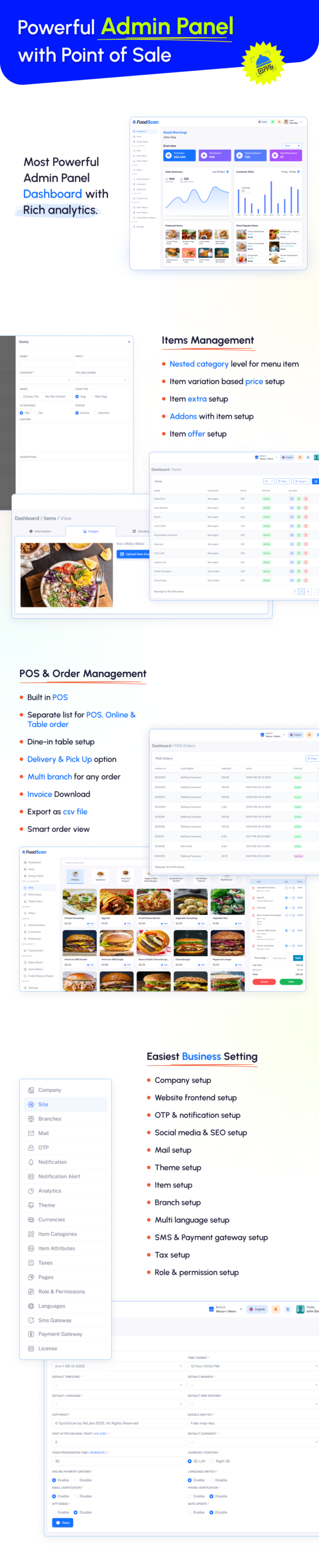 Restaurant POS with Restaurant Menu Maker and Contactless Table Ordering Software - Image 4