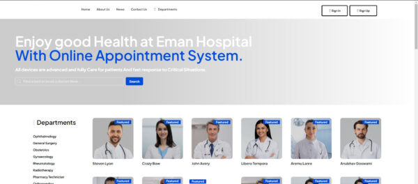 Hospital Management Software with Website - Image 2